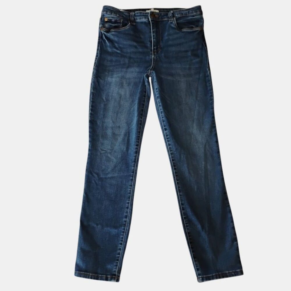 Sts Blue High Rise Skinny Jeans Size 31 Dark Wash Stretch Denim EP1600JK2 EU 44